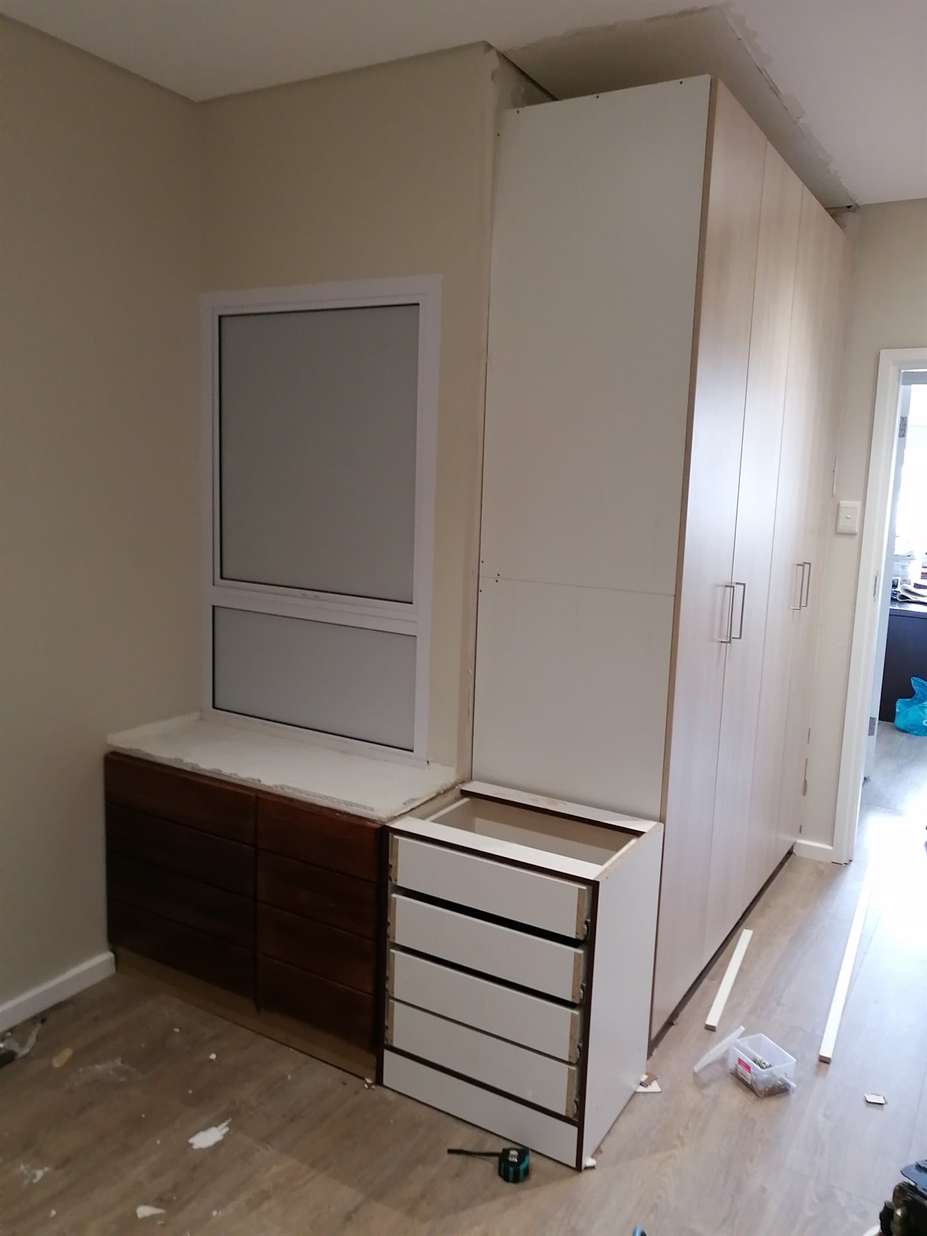 Bedroom Space Modify before refurbishment