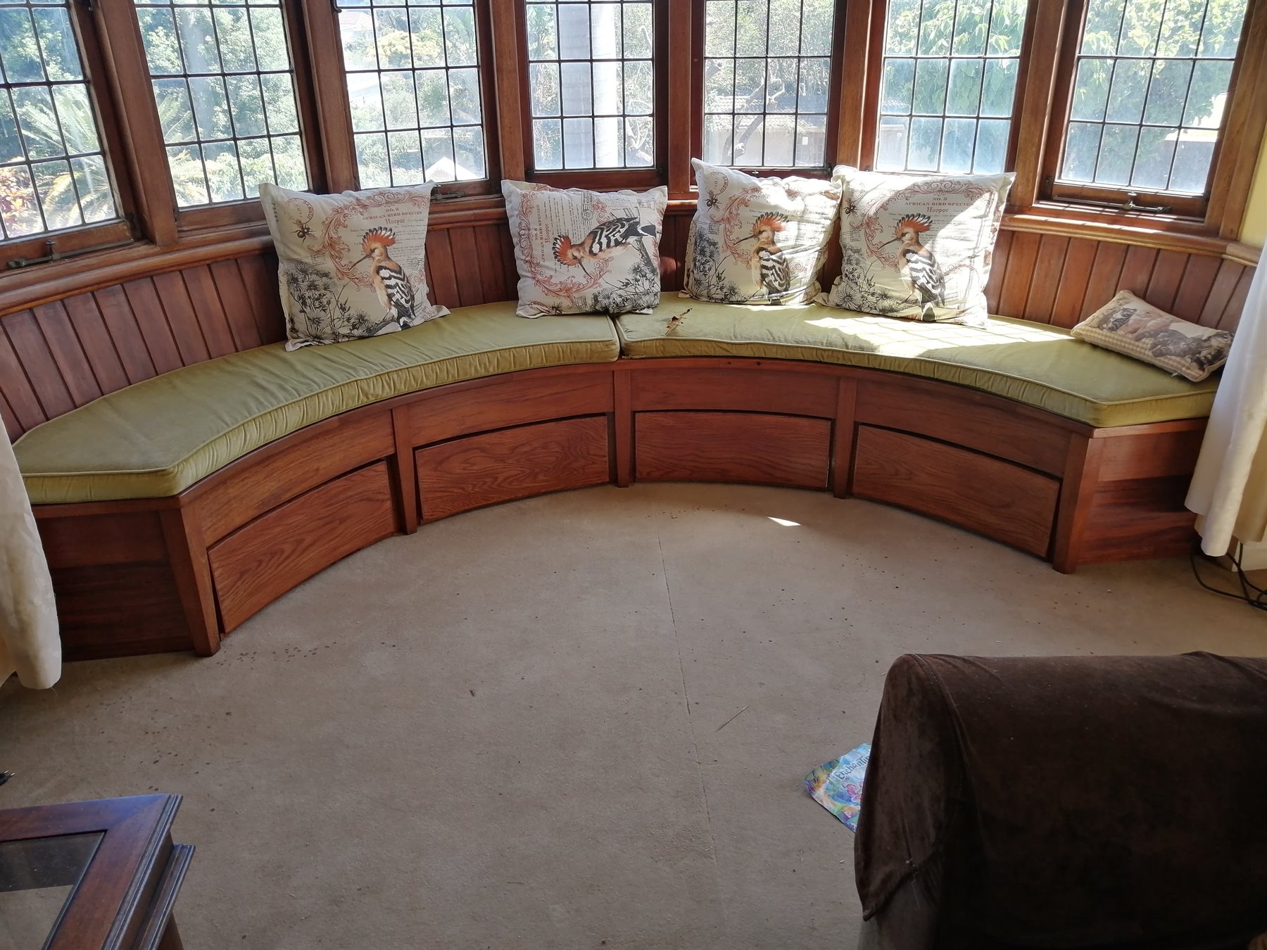 Seating after refurbishment