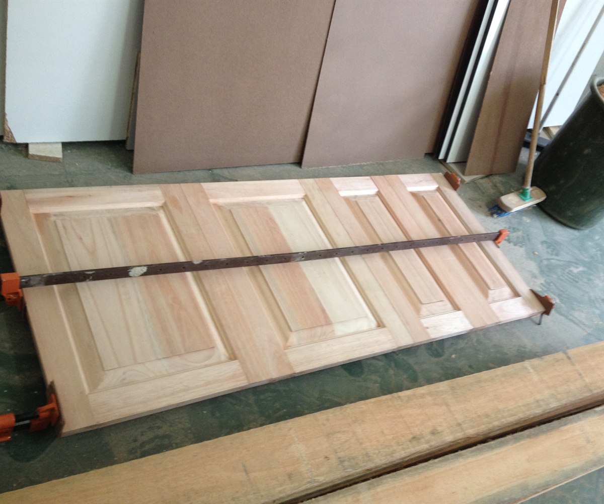 Workshop project being prepared by 2G Custom Furniture