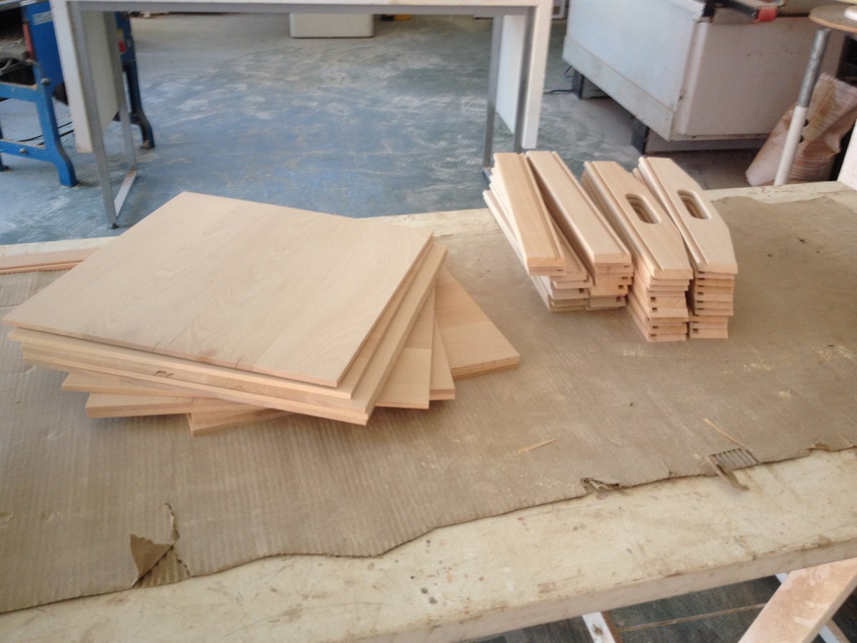 2G Custom Furniture workshop project in progress